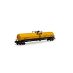 Ho-gauge Athearn San Angelo Tank Car Line 62' #2133. Fixed Price $42.99.