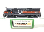 Overland Omi St Alco C424M Springfield Terminal #70 Ho Brass Model #5091.1. Fixed Price $649.95.