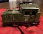 Vintage CA.1960 Ahm Rivarossi U.s.army 301 Diesel Locomotive Switcher Euc. Fixed Price $75.00.