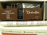 Intermountain -10' 6" High Aar Boxcar -chicago & North West #83594 -ho Scale-kit. Fixed Price $18.00.