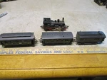 Vintage Oo/ho Scale Fleischmann Db 891315 0-6-0 Steam Locomotive W/cars Metal. Fixed Price $99.95.