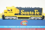 Athearn Ho Scale Atsf Santa Fe Warbonnet CF7 Round Cab Locomotive #2500 Dcc Rdy. Fixed Price $148.00.