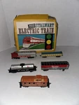 Vintage Sakai Tinplate Ho Train Set Rare Japan 1953 Stalwart Hecht Co Macy. Fixed Price $300.00.