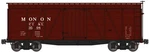 Accurail H.o. Scale 1165 36 Fowler Wood Boxcar Monon 3508. Fixed Price $16.80.
