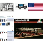 Plastic Model Locomotive BR41 To 87 Scale Detailed Assembly For Hobbyists. Fixed Price $63.64.