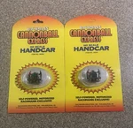 Bachmann #46202 Hoscale Lotof Cannonballexpressoperatinghandcar Motorized Nib. Fixed Price $87.95.