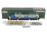 Kato 37-6344 Ho Scale Csx Emd SD80MAC Diesel Locomotive #801 Ln/box. Fixed Price $131.59.