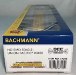 Bachmann 67205 Union Pacific #3450 SD40-2 Diesel Loco W/dcc Sound Value Board. Fixed Price $215.99.
