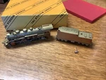 Vintage Ho Gauge Brass Sunset Models Santa Fe 2-8-2 Steam Locomotive Used, Box. Fixed Price $226.98.