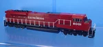 Ho Brass Overland 6607.1 Emd SD80MAC Demonstrator #8001 Fp Lights New In Box. Fixed Price $549.95.