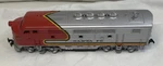 Santa Fe Ho Scale Vintage Locomotive By Model Power Untested. Fixed Price $17.99.