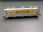 Bachmann Scale Avisun Shp #6008 3 Bay Hopper Car. Fixed Price $9.00.