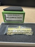 OMI-3229 Ho Brass Gatx 10K Gallon Tank Car Insulated Single Dome (1930) Nib. Fixed Price $200.00.