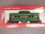 Ho Scale Mantua Chicago & Illinois Midland Caboose Rtr. Fixed Price $25.99.