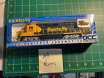 Ho Scale Bachmann 60302 Atsf Santa Fe GP40 Diesel Locomotive #3501 W/ Dcc. Fixed Price $60.00.