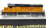 Ho Walthers Proto 2000 920-31889 GP30 Locomotive Union Pacific Up 701 Dcc Sound. Fixed Price $189.99.