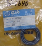 Hyosung Nos SD50 Front Fork Oil Seal 51153H11A00 S-1640. Fixed Price $12.50.