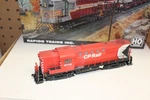 Rapido Ho RS-18 Canadian Pacific #8779 5" Stripes/ Dc. Fixed Price $200.00.