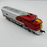 Athearn F7A Warbonnet Diesel Locomotive 3101 Engine Ho Scale 20103 Euc. Fixed Price $40.00.