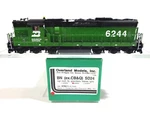 Overland Omi Bn SD24 High Hood Burlington Northern #6244 Brass #6762.1 Dcc. Fixed Price $1649.95.