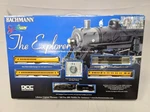 Bachmann #01306 "the Explorer" Up H.o. Steam Locomotive Passenger Set O/box C-10. Fixed Price $299.95.