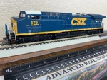 Csx Transporation AC4400 " Blue Loco- Dc/dcc Ready Ho Scale -new Oop. Fixed Price $265.95.