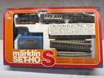 Marklin 0967A Ho Starter Set Loco 2 Cars Track & Transformer Ln. Fixed Price $120.00.