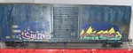 Ho Scale Exactrail Custom Weathered + Graffiti Box Car Southern Illinois. Fixed Price $49.00.