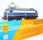 Roco Dc Ho 1:87 Deutsche Bundesbahn Br 110 Blue Electric Locomotive Mib 78 Rare!. Fixed Price $169.99.
