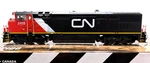 Ho Rapido 400016 Dash 8-40CM Canadian National No Stripes Cn #2415 Dcc Installed. Fixed Price $249.99.