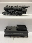 Alco Models Ho Brass G-46H New York Central 2-8-0 Weathered Does Not Run. Fixed Price $275.00.