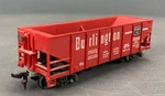 Mantua-tyco Operating 2-BAY Hopper Burlington Cb&q #167432 HO5480. Fixed Price $8.71.