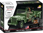 Cobi Willys Mb & Trailer - Executive Edition #2804. Fixed Price $199.99.