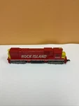 Ho Scale Tyco Rock Island Diesel Locomotive #4301. Fixed Price $12.00.