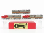 Scale Key/samhongsa Brass 70 Atsf Santa Fe "warbonnet" Alco Pa/b/a Diesel Set. Fixed Price $499.95.