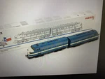 Marklin Ho 3481 American Engine 2 Element Texas & Pacific Gm Emd F7. Fixed Price $163.78.