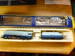*read* Ahm Ho 5196-B Santa Fe Blue Goose 4-6-4 Hudson Steam Locomotive 3460 #2. Fixed Price $179.95.