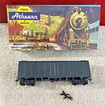 Ho Scale Athearn # 1599 Undecorated Refrigerator Car Blue Box, In Orig. Fixed Price $16.25.