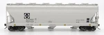 Intermountain 47086 Atsf Gray GA-150 Acf 4650 Cu Ft 3-BAY Hopper. Fixed Price $46.95.