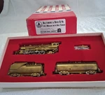 Ho-scale Westside Model Co. +o Brass Steam Engine Dc No Sound 2X8X2. Fixed Price $299.98.