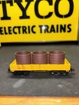 Mantua Tyco Union Pacific 1610 Old Time Ho Water Car, Flat W/tanks. Fixed Price $9.99.