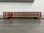 Overland Models Ho Brass OMI-1395 Tri-level Auto Rack Atsf #84351 *custom Paint. Fixed Price $388.99.