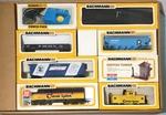 Bachmann Ho Scale F9 Emd 0516 Chessie Diesel W/4 Cars & Power Pack Train Set. Fixed Price $92.00.