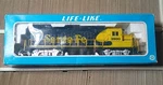 Life-like Ho Scale Santa Locomotive 3500 Train 8285 Go 38-2 S.f. W/ Box. Fixed Price $60.00.