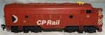Tyco 224-82 F9 Diesel Locomotive Canadian Pacific Ho Ex. Fixed Price $28.99.