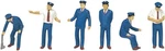 Kato Ho Gauge Station Attendant 6-504 Diorama Supplies. Fixed Price $16.05.