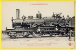 Old Postcard Steam Locomotive Railway French,. Fixed Price $17.49.
