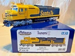 Athearn Genesis Ho Scale Santa Fe SDP40F Dcc & Sound. Fixed Price $265.00.