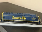 Athearn Rtr 95398 Santa Fe SD45 #5606 PRE-1972 "pinstripe" Dc Ho Scale. Fixed Price $124.99.
