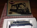 LL#8847, MOPAC#4822 Emd GP18, Open Grills, Hinose W/o Dynamic, Rebuilt (pre-dcc). Fixed Price $43.00.